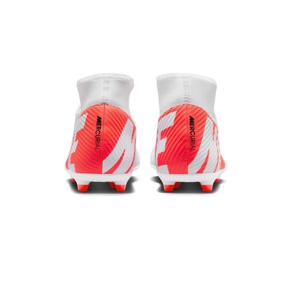 Nike Mercurial Superfly 6 Academy MG Mens White Crimson‎ Excellence Cleats main image 6
